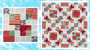 Double Disappearing 9-Patch Block Variation