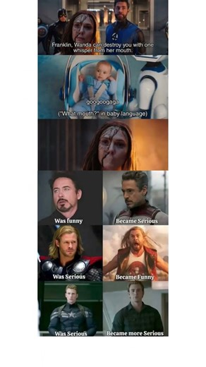 "Wanda can destroy you with one whisper… 😳💥 #MCU #MarvelMemes"#yt #shorts #memes #drdoom #ironman