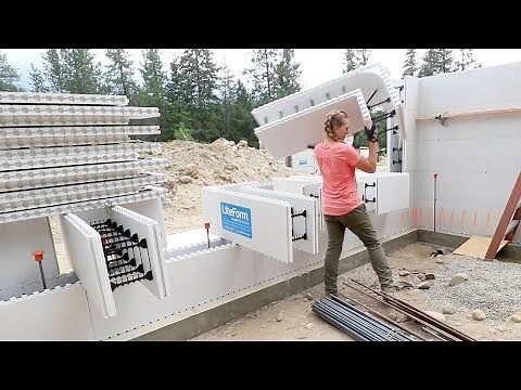 Building a House Start to Finish: ICF Construction by Herself