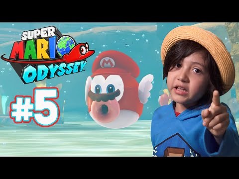Soy un CAPPY ACUATICO en el Reino del Lago | SUPER MARIO ODYSSEY #5