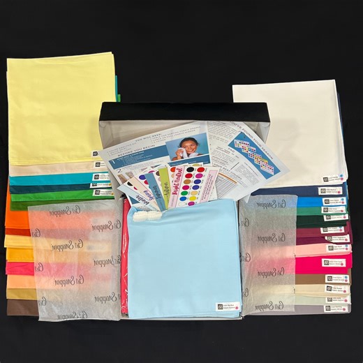 DIY Essential Color Analysis Draping Kit: At-home Color Season Palette - Etsy