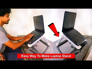 Amazing idea To Make a Laptop Stand Using PVC Pipe | How to Make Laptop Stand