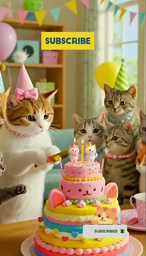 Happy Birthday Cat 🐾 Funny & Cute Birthday Moments