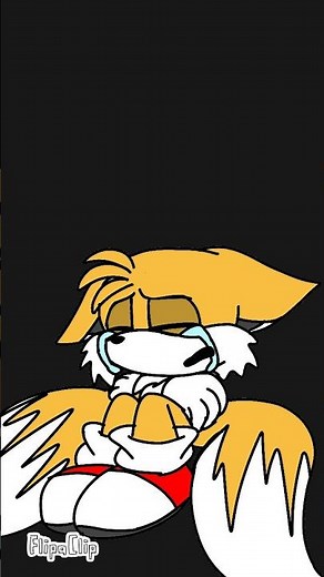 Tails is Crying 🥺// #tailsthefox #sonic #animation #tails #sad #crying