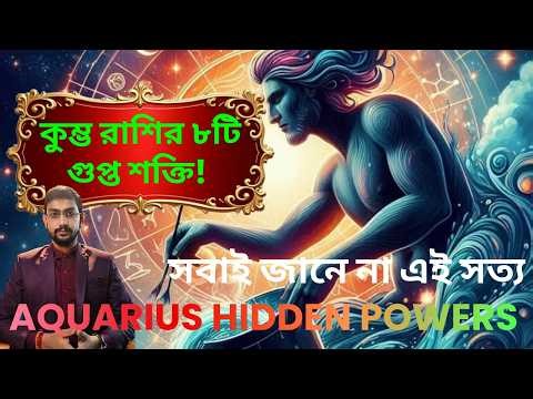 কুম্ভ রাশির ৮টি গুপ্ত শক্তিশালী ক্ষমতা 🔥 | 8 Hidden Powers of Aquarius | Kumbo Rashi Secrets