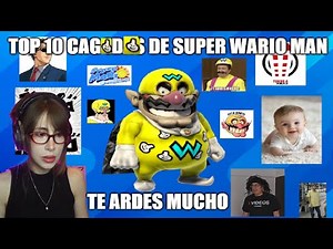 TOP 10 BIZARRADAS DE SUPER WARIO MAN (ESTÁ BONITO) | Reacción