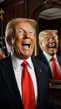Trump Mirror Meltdown 😂 Even He Can't Stop Laughing!