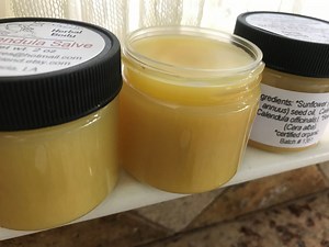 Calendula Salve. Calendula Infused Herbal Balm, Organic Ingredients, All Natural Herbal Salve - Etsy