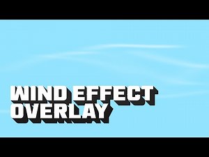 Royalty Free Wind Effect Overlay with Black Background