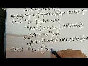 decomposition of a fuzzy set|| fuzzy set theory
