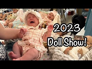 Doll Show 2023! First Doll Show For My Baby And Grandma!