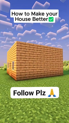 3.7K views · 37 reactions | Minecraft How To Upgrade Your House #shorts | BD Craft | Facebook