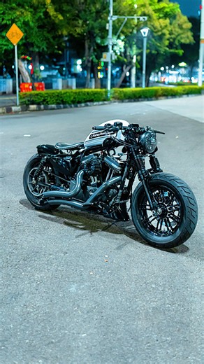Mr Shaka on Instagram: "Sportster 48 🔥🦅 . . . #sportster #sportster48 #bobber #bobberstyle #harley #harleydavidson #sportstergram #sportsterindonesia"
