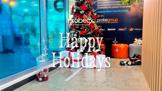 The holiday season is here! Start the season with new opportunities and a fresh career. #ProbeCX | Probe CX Philippines
