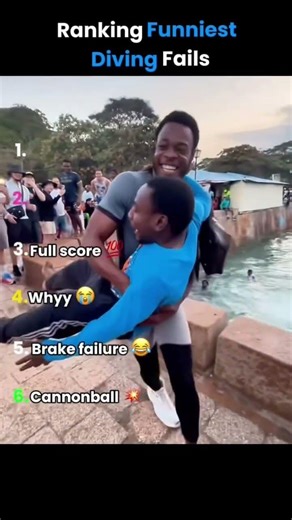 Ranking Funniest Diving Fails 😂
