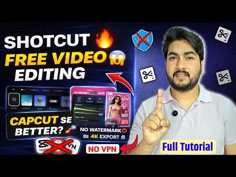 Shotcut Video Editor Tutorial in Hindi 🔥 | Complete Beginner Guide 2026