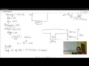 Design of Grid Floor or ribbed slab