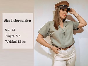 Watch Women cotton blouse on Amazon Live