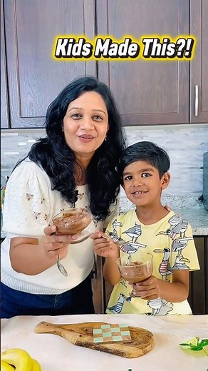 Wait… Kids Made This?! Healthy Chocolate Banana Ice Cream Recipe