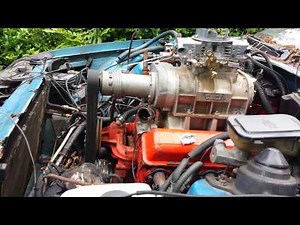 Super charged chevy 355