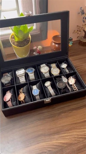 Watch box organiser 🗂️ #watches #watch #watchesofinstagram #watchcollector #unboxing #viral