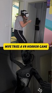 VR Horror hits different 👀🤣#vrgaming #relationshipgoals #virtualrealitygames | Infinity VR Gaming