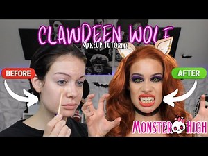 Clawdeen Wolf Monster High Makeup Tutorial