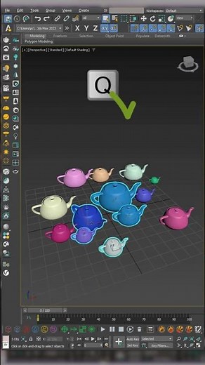 بتختار Element؟ 😅 استخدم الـ Selection Tool (Q) قبل ما تتحرك!