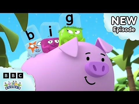 Treasure 🐷 | S5 E8 - FULL EPISODE | Learn to Read | ‪@officialalphablocks‬