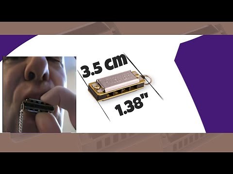 How to play harmonica - The smallest Harmonica in the world from playharmonica.co.uk