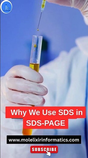 Why We Use SDS in SDS PAGE| SDS (Sodium Dodecyl Sulfate) #biology #biotechnology #biochemistry
