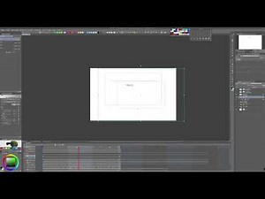 클립스튜디오 애니메이션- 셀 슬라이딩 하는 팁- 1분 영상 -Clip studio Animation