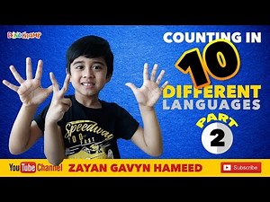 How to Count 1-10 in 10 Different Languages || Part 2