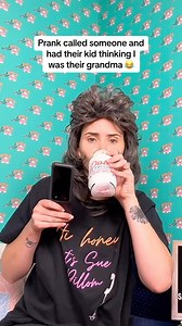 Stay tuned for my smokers laugh at the end #fyp #suedillon #prankcall #smokersvoice | Sarah Soda