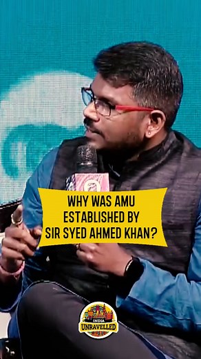 168K views · 3.5K reactions | Why Was Aligarh Muslim University Established By Sir Syed Ahmed Khan? | Sai Deepak Iyer J explains | India Unravelled | Facebook