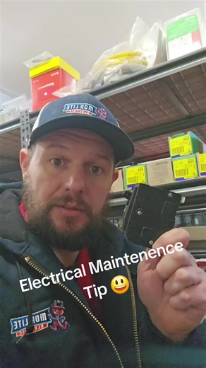 Excerisizing circuit breakers is an important part of electrical maintenance. #757 #home #diy #electrician #protip