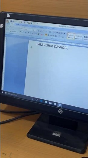 “How to bring MS Word File to Desktop Icon? Shortcut #DesktopShortcut#SendToDesktop