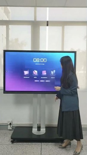 Horion interactive flat panel-Change background