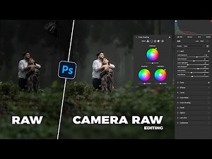 Pre Wedding Photo Editing in Camera Raw 2025 | Cinematic Look in Photoshop