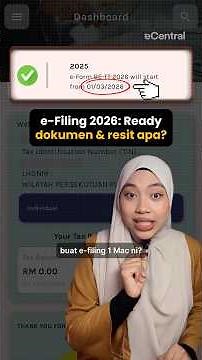 E-Filing 2026: Kena Ready Resit & Dokumen Apa? #efiling