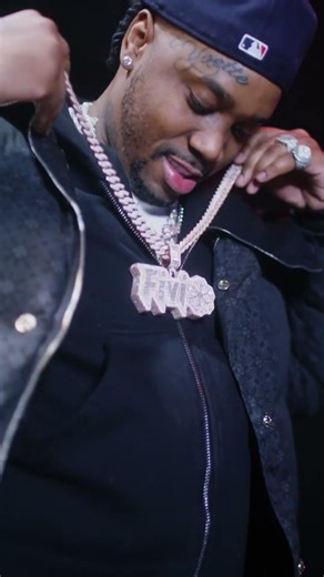 Fivio Foreign's new Jewelry from IceCartel #rapperjewelry #icedoutjewelry