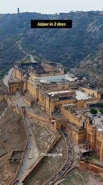 Jaipur in 2 days , Hawa mahal , city palace , Amer fort , Nahargarh fort , jal mahal