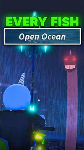 How I COMPLETED the OPEN OCEAN Bestiary in Fisch! #shorts ‪@DapperFellas‬