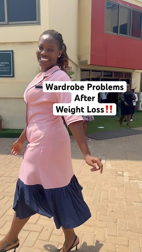 Get ready for this if you plan on losing weight. New size, new weight and its wardrobe problems.