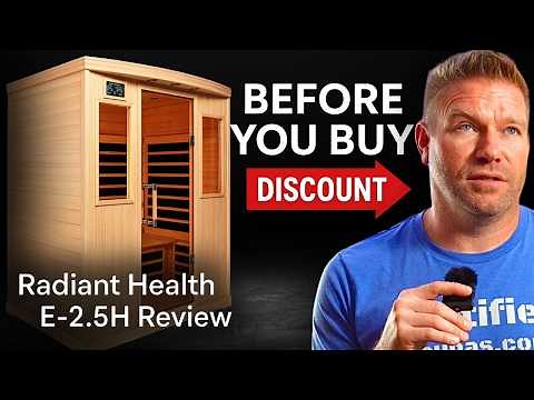 Radiant Health 2-3 Person Sauna E2.5H Review (Before You Buy)