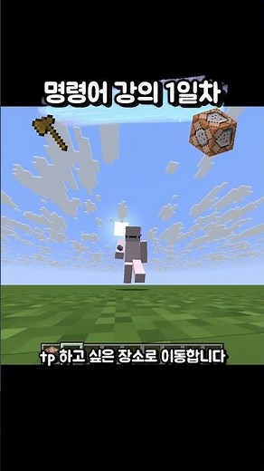 TP 명령어 #마인크래프트#명령어