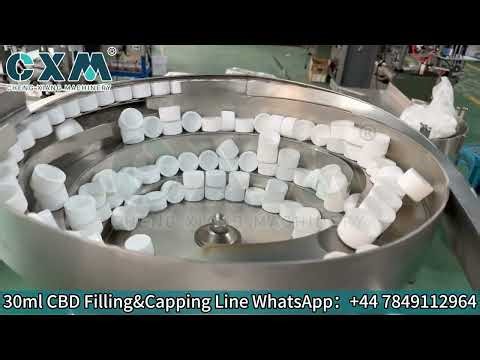 30ml CBD Filling Line | Automatic Bottle Filling and Capping System