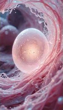 UltraRealisticJourneyoftheHumanEggInsideFallopianTube8KMacroCinematicBiology#8KAnatomy #MedicalMacro