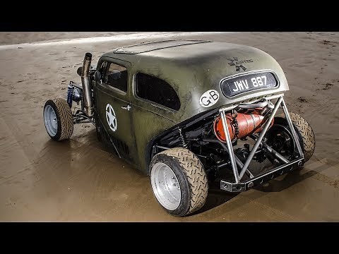 THE URCHFAB RATROD, SAAB TURBO POWERED 1953 FORD DRIFT CAR.
