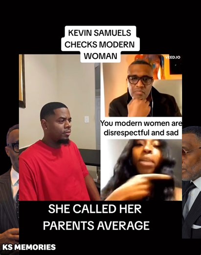 Kevin Samuels checks modern woman #KevinSamuels #modernwomen #dating #fblifestyle | KS Memories